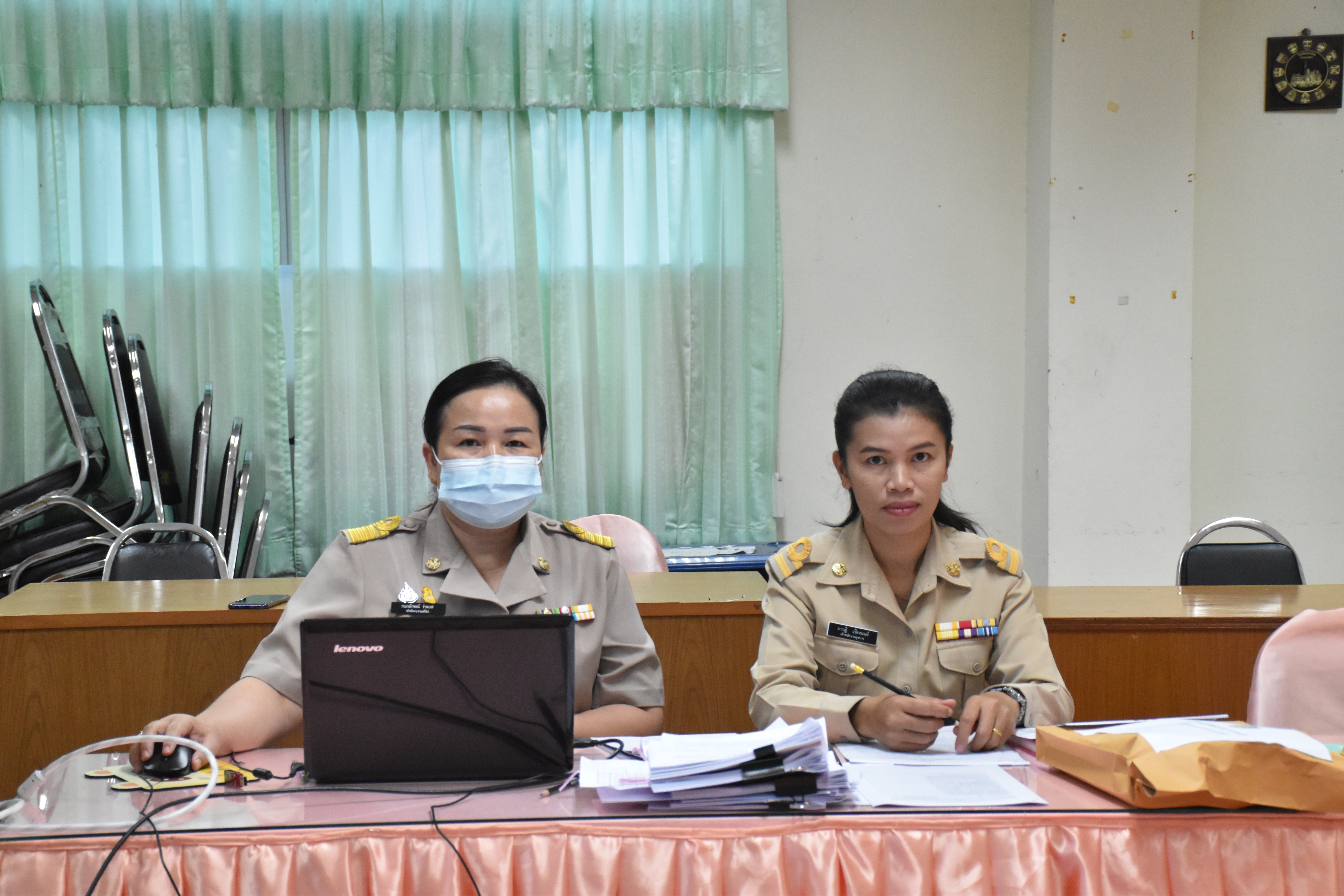พช.มหาสารคาม​ ประชุมเตรียมความพร้อมสอบสัมภาษณ์ลูกจ้างเหมาบริการ ปฏิบัติภารกิจตามโครงการพัฒนาพื้นที่ต้นแบบการพัฒนาคุณภาพชีวิตตามหลักทฤษฎีใหม่ ประยุกต์สู่ “โคก หนอง นา โมเดล”