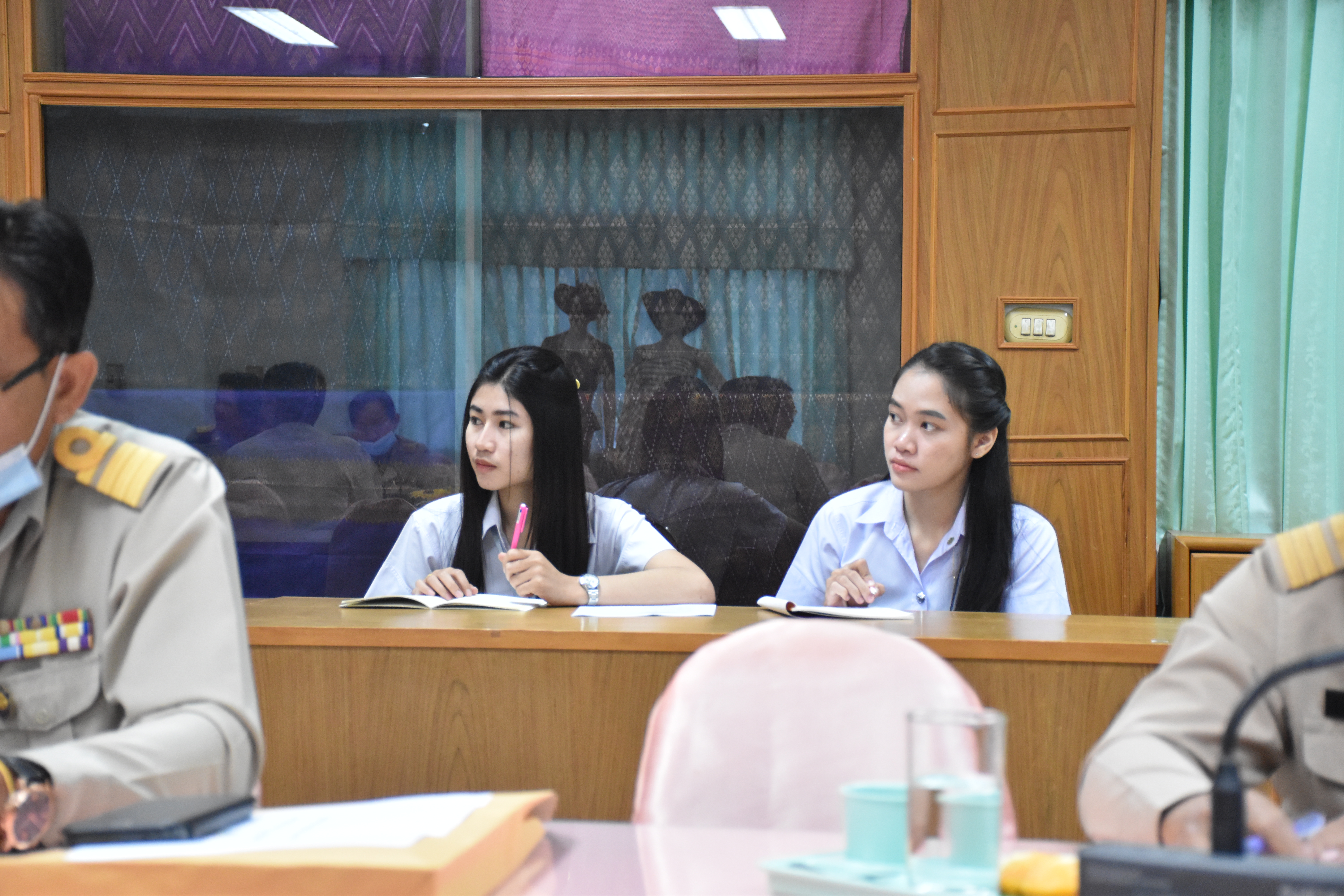 พช.มหาสารคาม​ ประชุมเตรียมความพร้อมสอบสัมภาษณ์ลูกจ้างเหมาบริการ ปฏิบัติภารกิจตามโครงการพัฒนาพื้นที่ต้นแบบการพัฒนาคุณภาพชีวิตตามหลักทฤษฎีใหม่ ประยุกต์สู่ “โคก หนอง นา โมเดล”