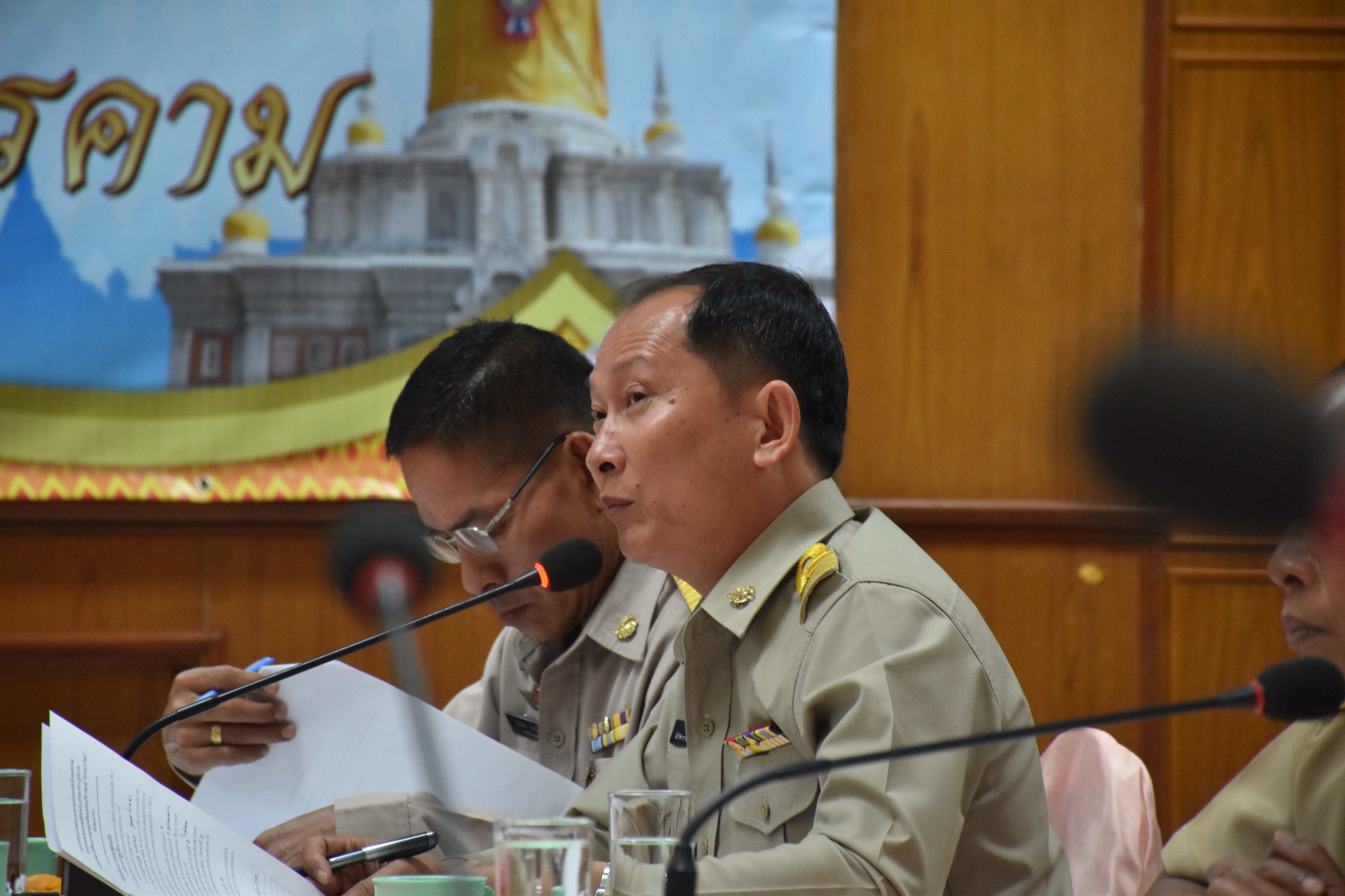พช.มหาสารคาม​ ประชุมเตรียมความพร้อมสอบสัมภาษณ์ลูกจ้างเหมาบริการ ปฏิบัติภารกิจตามโครงการพัฒนาพื้นที่ต้นแบบการพัฒนาคุณภาพชีวิตตามหลักทฤษฎีใหม่ ประยุกต์สู่ “โคก หนอง นา โมเดล”