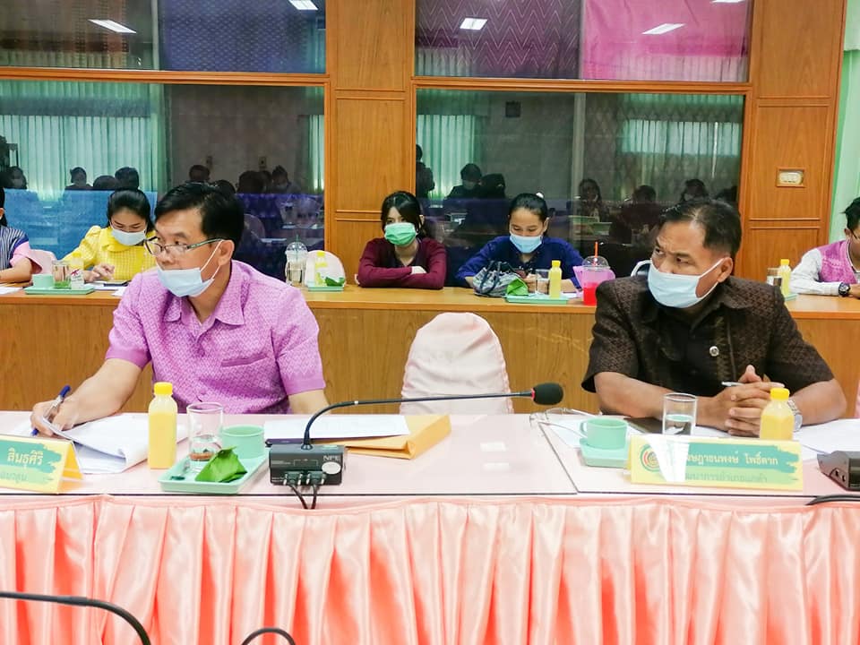 พช.มหาสารคาม ประชุมประจำเดือนสำนักงานพัฒนาชุมชนจังหวัดมหาสารคาม ครั้งที่ 12/2563
