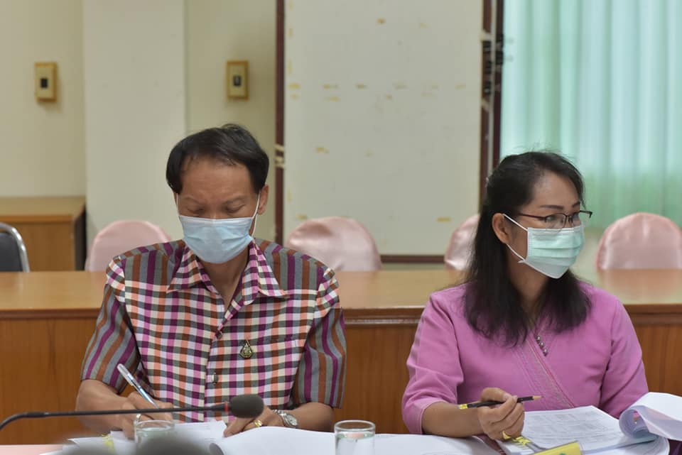 พช.มหาสารคาม จัดประชุมประจำเดือนสำนักงานพัฒนาชุมชนจังหวัดมหาสารคาม