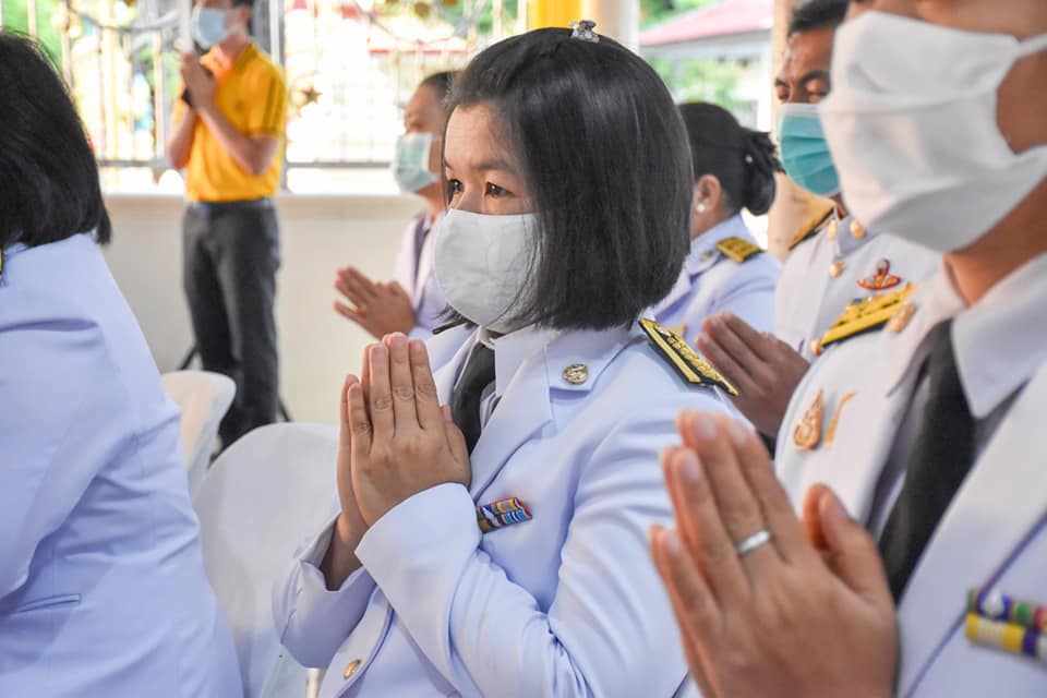 พช.มหาสารคาม ร่วมกิจกรรมเนื่องในวันคล้ายวันพระบรมราชสมภพพระบาทสมเด็จพระบรมชนกาธิเบศร มหาภูมิพลอดุลยเดชมหาราช บรมนาถบพิตร วันชาติ และวันพ่อแห่งชาติ 5 ธันวาคม 2563 ในวันเสาร์ที่ 5 ธันวาคม 2563