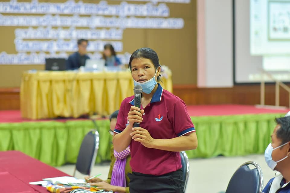 พจ.มหาสารคาม มอบแนวทางการดำเนินงานผู้ประกอบการ OTOP  ในการประชุมเชิงปฏิบัติการส่งเสริมและพัฒนาผลิตภัณฑ์โดยเครือข่ายองค์ความรู้ KBO จังหวัดมหาสารคาม