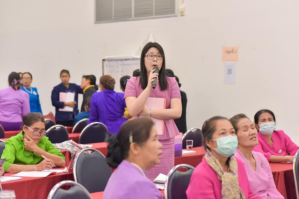 พช.มหาสารคาม ติดอาวุธทางปัญญา จัดโครงการเพิ่มประสิทธิภาพการปฏิบัติงานกองทุนพัฒนาบทบาทสตรี