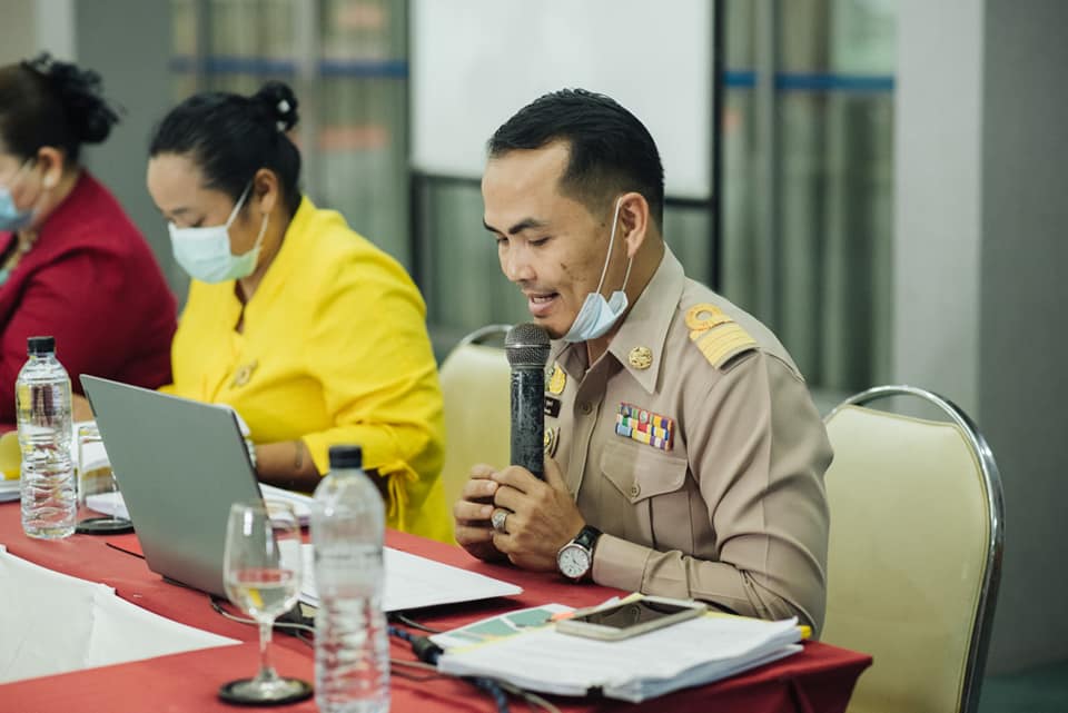 พช.มหาสารคาม ประเชิงปฏิบัติการสร้างความรู้ความเข้าใจเครือข่ายคณะกรรมการบริหารศูนย์ประสานงานองค์การชุมชนระดับจังหวัด (ศอช.จ.)