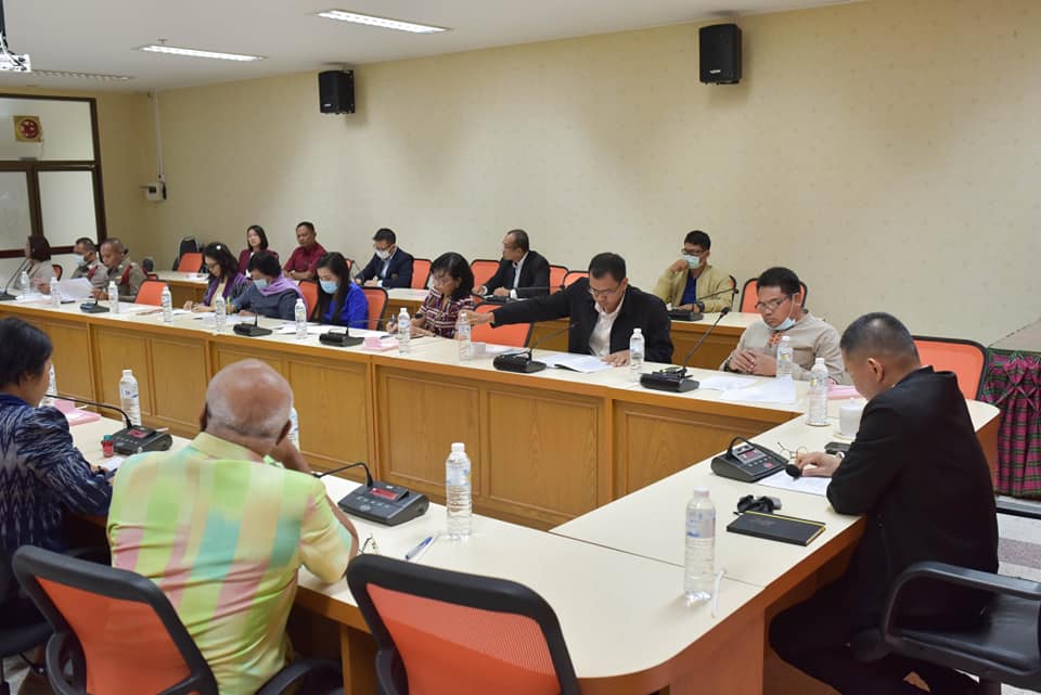 พช.มหาสารคาม ร่วมประชุมคณะกรรมการฝ่ายจัดขบวนแห่วันเปิดงานบุญเบิกฟ้าและงานกาชาดจังหวัดมหาสารคาม