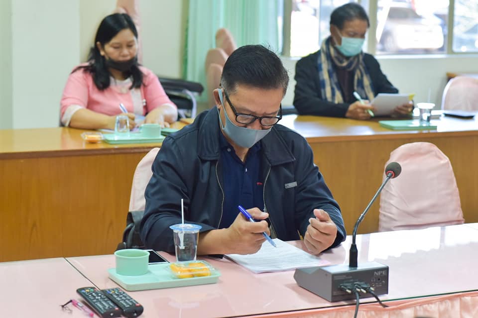 ชมรมผู้นำอาสาพัฒนาชุมชนจังหวัดมหาสารคาม ประชุมขับเคลื่อนงาน เตรียมพร้อมสานต่อภารกิจเน้นหนักของกรมการพัฒนาชุมชน