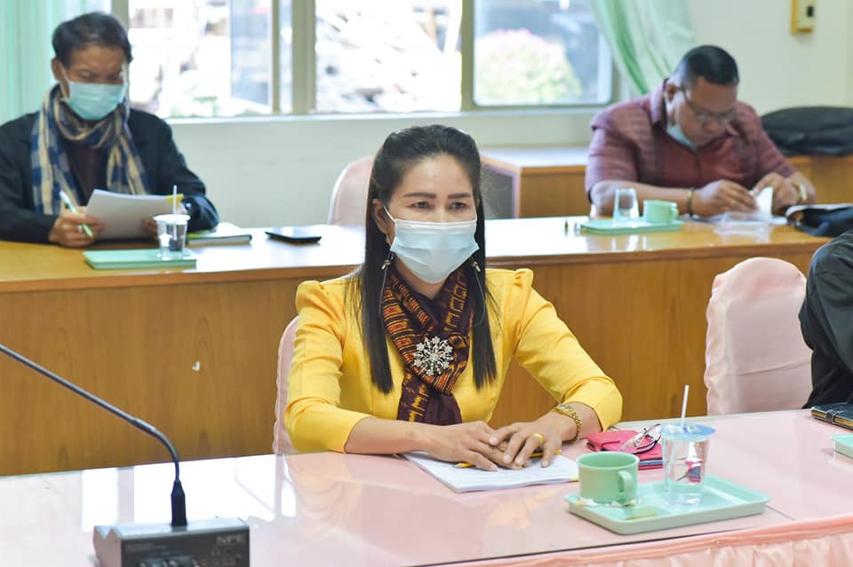 ชมรมผู้นำอาสาพัฒนาชุมชนจังหวัดมหาสารคาม ประชุมขับเคลื่อนงาน เตรียมพร้อมสานต่อภารกิจเน้นหนักของกรมการพัฒนาชุมชน
