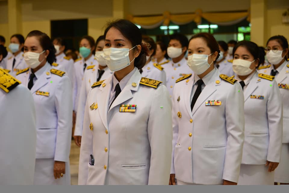 พช.มหาสารคาม ร่วมกิจกรรมเนื่องในวันคล้ายวันพระบรมราชสมภพพระบาทสมเด็จพระบรมชนกาธิเบศร มหาภูมิพลอดุลยเดชมหาราช บรมนาถบพิตร วันชาติ และวันพ่อแห่งชาติ 5 ธันวาคม 2563 ในวันเสาร์ที่ 5 ธันวาคม 2563