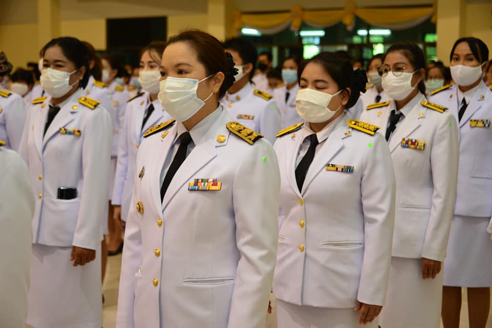 พช.มหาสารคาม ร่วมกิจกรรมเนื่องในวันคล้ายวันพระบรมราชสมภพพระบาทสมเด็จพระบรมชนกาธิเบศร มหาภูมิพลอดุลยเดชมหาราช บรมนาถบพิตร วันชาติ และวันพ่อแห่งชาติ 5 ธันวาคม 2563 ในวันเสาร์ที่ 5 ธันวาคม 2563