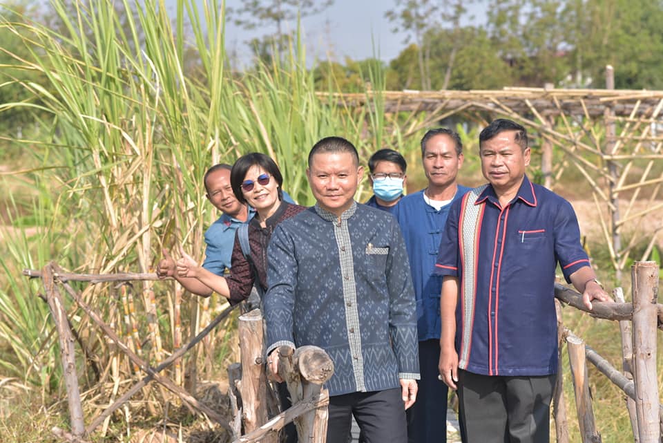 รองผู้ว่าราชการจังหวัดมหาสารคาม เปิดกิจกรรม ฝึกอบรมเพิ่มทักษะระยะสั้นการพัฒนากสิกรรมสู่ระบบเศรษฐกิจพอเพียง รูปแบบ โคก หนอง นา โมเดล รุ่นที่ 5