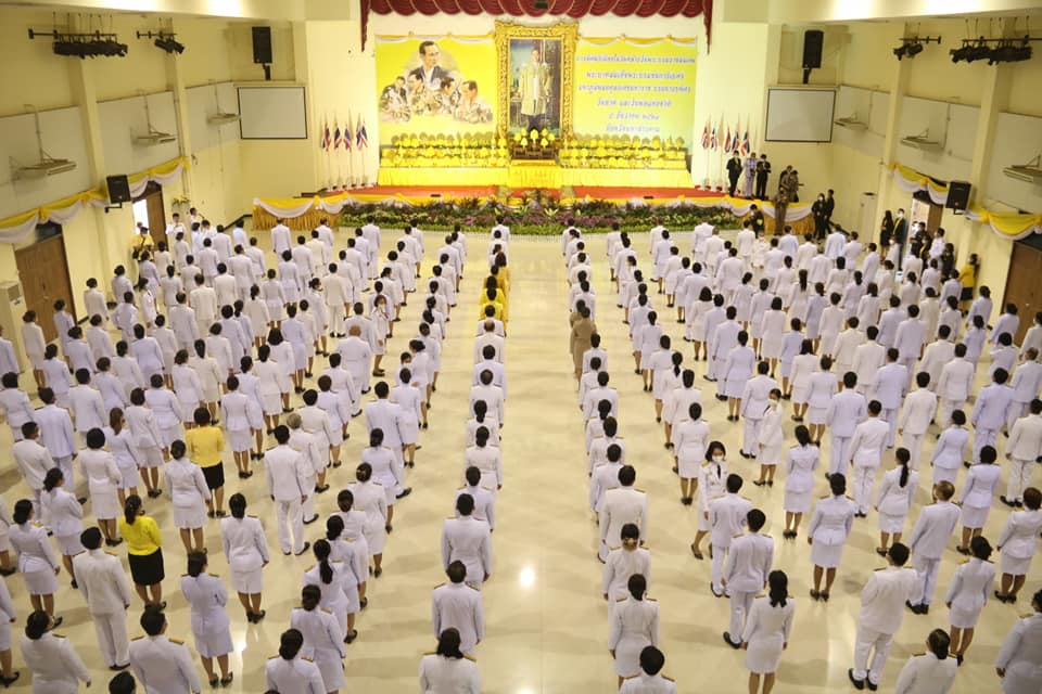 พช.มหาสารคาม ร่วมกิจกรรมเนื่องในวันคล้ายวันพระบรมราชสมภพพระบาทสมเด็จพระบรมชนกาธิเบศร มหาภูมิพลอดุลยเดชมหาราช บรมนาถบพิตร วันชาติ และวันพ่อแห่งชาติ 5 ธันวาคม 2563 ในวันเสาร์ที่ 5 ธันวาคม 2563