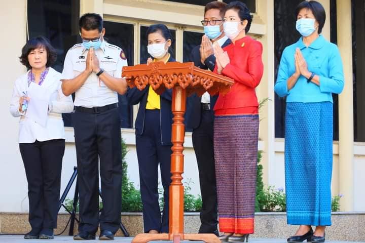 พช.มหาสารคาม เข้าร่วมกิจกรรมการส่งมอบโครงการปรับภูมิทัศน์ศาลากลางจังหวัดมหาสารคาม