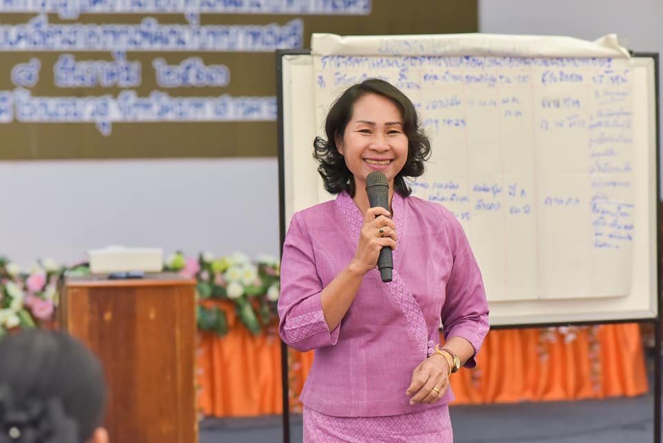 พช.มหาสารคาม ติดอาวุธทางปัญญา จัดโครงการเพิ่มประสิทธิภาพการปฏิบัติงานกองทุนพัฒนาบทบาทสตรี