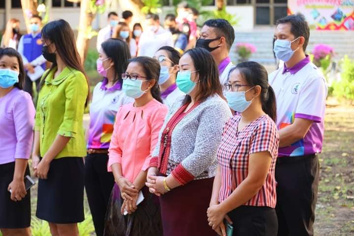 พช.มหาสารคาม เข้าร่วมกิจกรรมการส่งมอบโครงการปรับภูมิทัศน์ศาลากลางจังหวัดมหาสารคาม