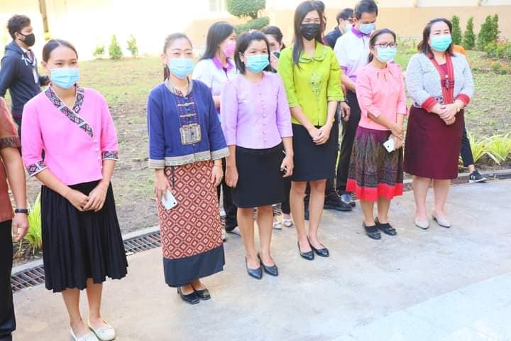 พช.มหาสารคาม เข้าร่วมกิจกรรมการส่งมอบโครงการปรับภูมิทัศน์ศาลากลางจังหวัดมหาสารคาม