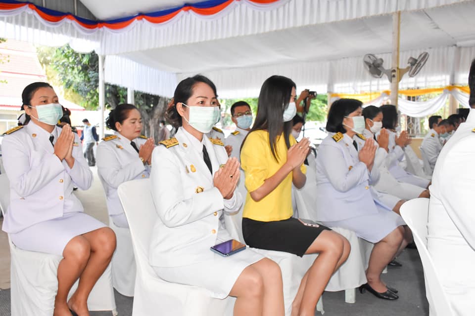 พช.มหาสารคาม ร่วมกิจกรรมเนื่องในวันคล้ายวันพระบรมราชสมภพพระบาทสมเด็จพระบรมชนกาธิเบศร มหาภูมิพลอดุลยเดชมหาราช บรมนาถบพิตร วันชาติ และวันพ่อแห่งชาติ 5 ธันวาคม 2563 ในวันเสาร์ที่ 5 ธันวาคม 2563