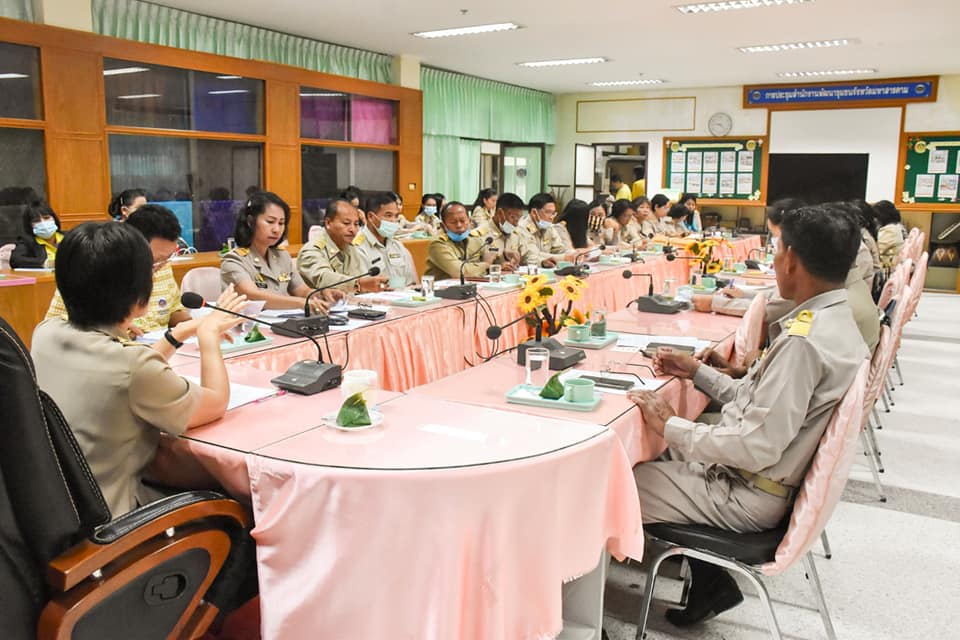 พช.มหาสารคาม จัดโครงการส่งเสริมการมีส่วนร่วมภาคประชาชนในการสร้างความโปร่งใสและป้องกันการทุจริตประพฤติมิชอบ สำนักงานพัฒนาชุมชนจังหวัดมหาสารคาม