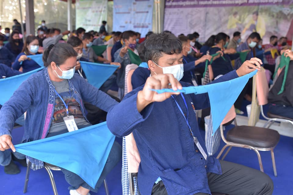 รองผู้ว่าราชการจังหวัดมหาสารคาม เปิดกิจกรรม ฝึกอบรมเพิ่มทักษะระยะสั้นการพัฒนากสิกรรมสู่ระบบเศรษฐกิจพอเพียง รูปแบบ โคก หนอง นา โมเดล รุ่นที่ 5