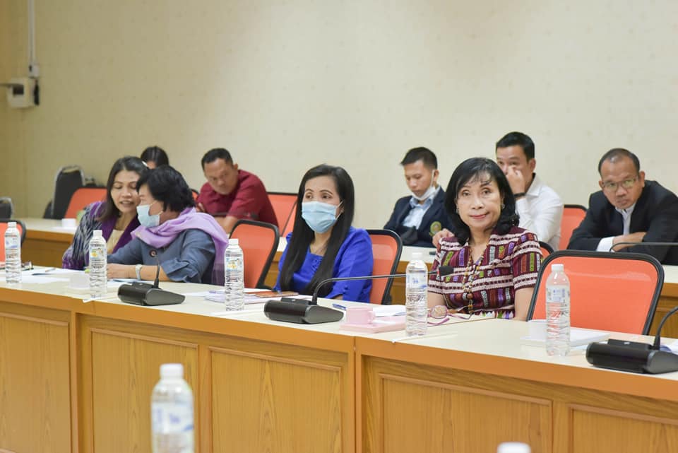 พช.มหาสารคาม ร่วมประชุมคณะกรรมการฝ่ายจัดขบวนแห่วันเปิดงานบุญเบิกฟ้าและงานกาชาดจังหวัดมหาสารคาม