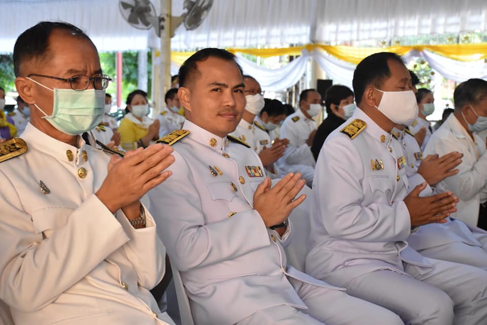 พช.มหาสารคาม ร่วมกิจกรรมเนื่องในวันคล้ายวันพระบรมราชสมภพพระบาทสมเด็จพระบรมชนกาธิเบศร มหาภูมิพลอดุลยเดชมหาราช บรมนาถบพิตร วันชาติ และวันพ่อแห่งชาติ 5 ธันวาคม 2563 ในวันเสาร์ที่ 5 ธันวาคม 2563