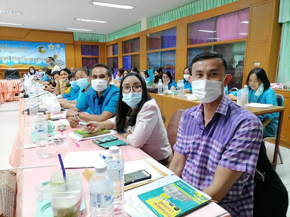 พช.มหาสารคาม ร่วมโครงการฝึกอบรมพัฒนากรระหว่างประจำการ ด้านบริหารการเปลี่ยนแปลง ประจำปี พ.ศ.2564  ในรูปแบบออนไลน์ ผ่าน Application Zoom