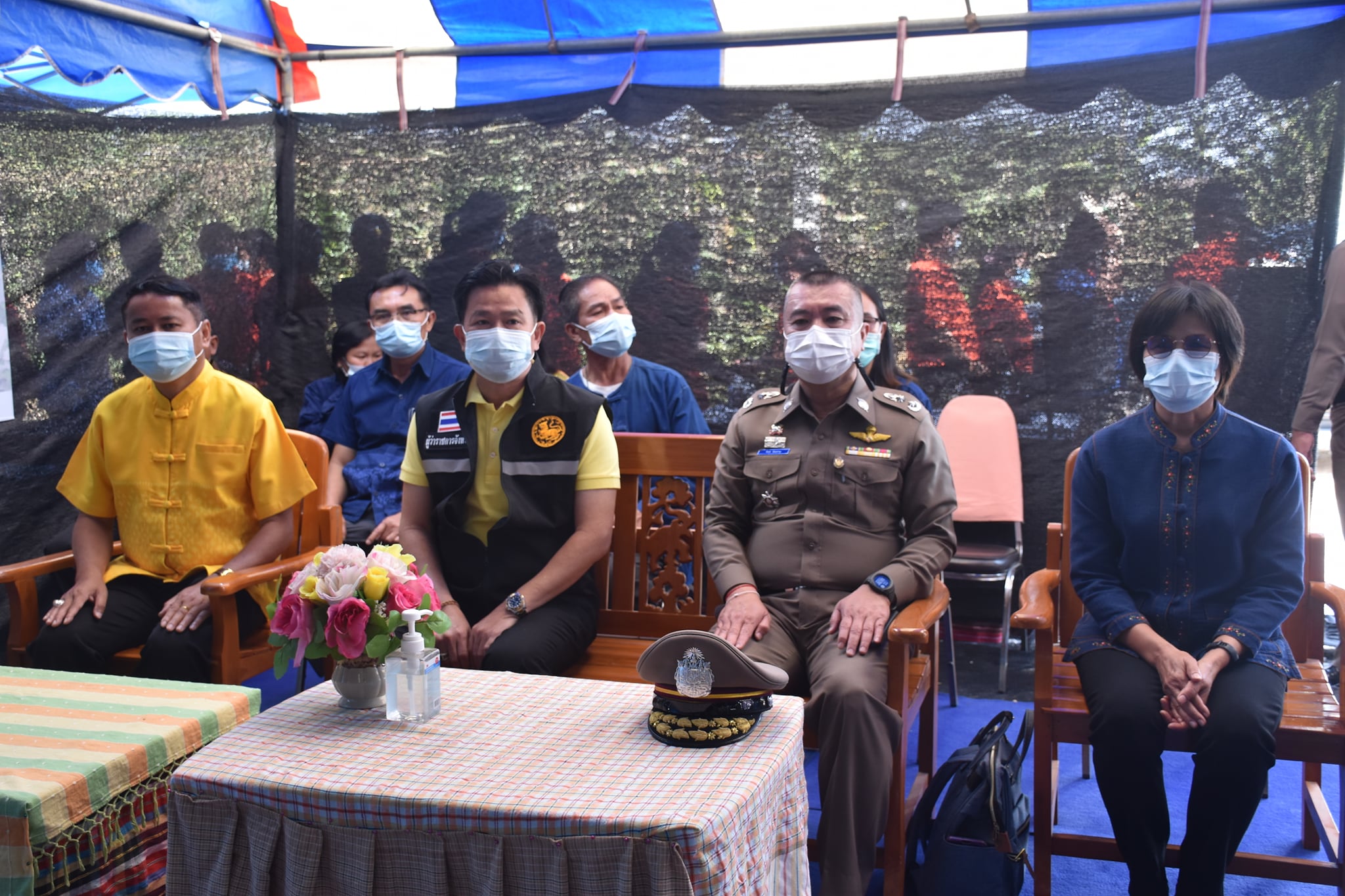 ผู้ว่าราชการจังหวัดมหาสารคาม เปิดกิจกรรมฝึกอบรมเพิ่มทักษะระยะสั้นการพัฒนากสิกรรมสู่ระบบเศรษฐกิจพอเพียง รูปแบบ โคก หนอง นา โมเดล รุ่นที่ 6
