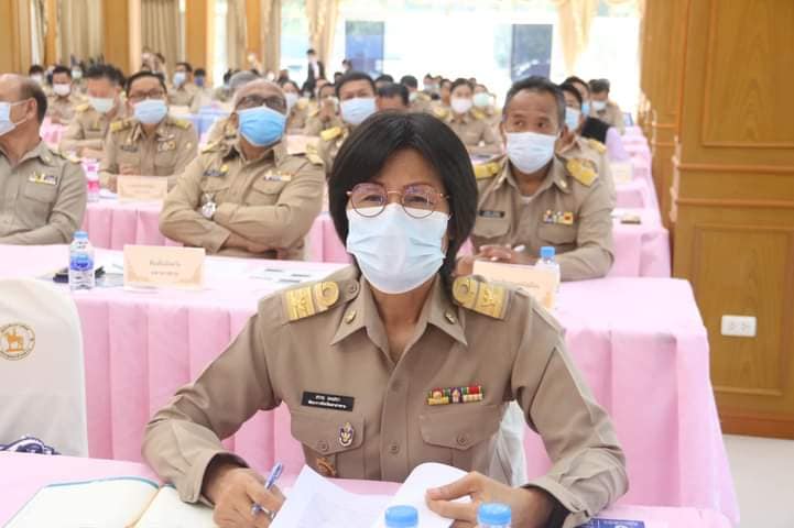 พจ.มหาสารคาม รายงานผลการดำเนินงานกิจกรรมโครงการงานพัฒนาชุมชน ในที่ประชุมกรมการจังหวัดมหาสารคาม
