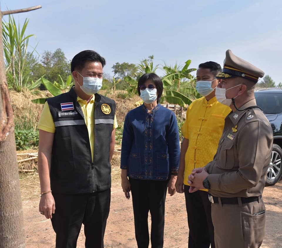 ผู้ว่าราชการจังหวัดมหาสารคาม เปิดกิจกรรมฝึกอบรมเพิ่มทักษะระยะสั้นการพัฒนากสิกรรมสู่ระบบเศรษฐกิจพอเพียง รูปแบบ โคก หนอง นา โมเดล รุ่นที่ 6