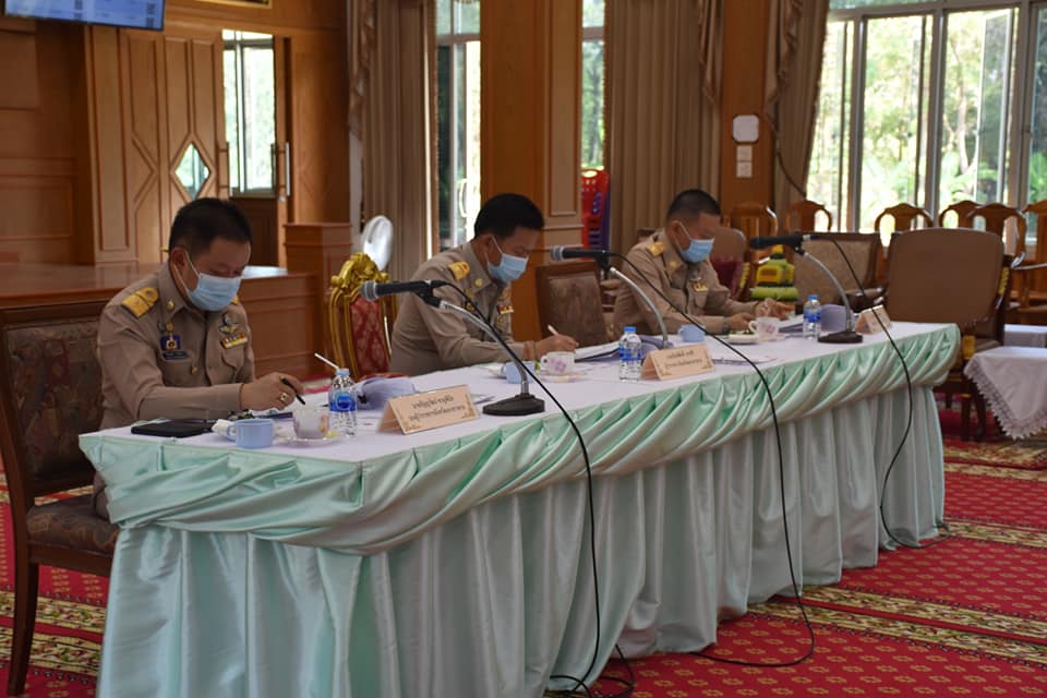 พจ.มหาสารคาม รายงานผลการดำเนินงานกิจกรรมโครงการงานพัฒนาชุมชน ในที่ประชุมกรมการจังหวัดมหาสารคาม