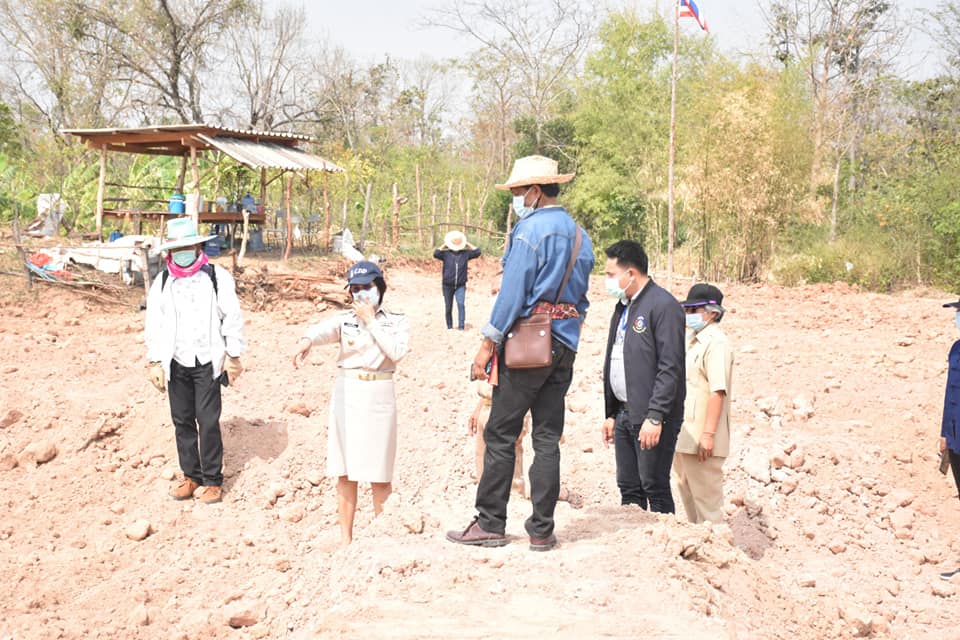 พจ.มหาสารคาม ลงพื้นที่ ติดตามความคืบหน้า “โคก หนอง นา โมเดล”