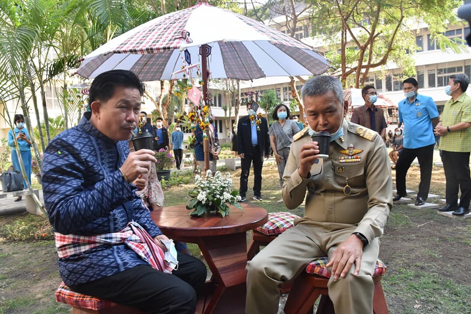 พจ.มหาสารคาม ร่วมพิธีเปิดศูนย์ส่งเสริมทักษะด้านอาชีพและการมีงานทำ ของผู้ต้องขังและผู้พ้นโทษ จังหวัดมหาสารคาม