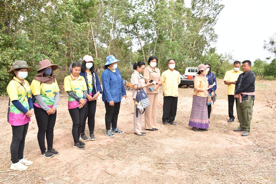 ผู้ตรวจราชการกรมการพัฒนาชุมชน ลงพื้นที่ตรวจติดตามการดำเนินงานโครงการพัฒนาพื้นที่ต้นแบบการพัฒนาคุณภาพชีวิต ตามหลักทฤษฎีใหม่ ประยุกต์สู่ “โคก หนอง นา พช.” พื้นที่อำเภอกันทรวิชัย จังหวัดมหาสารคาม