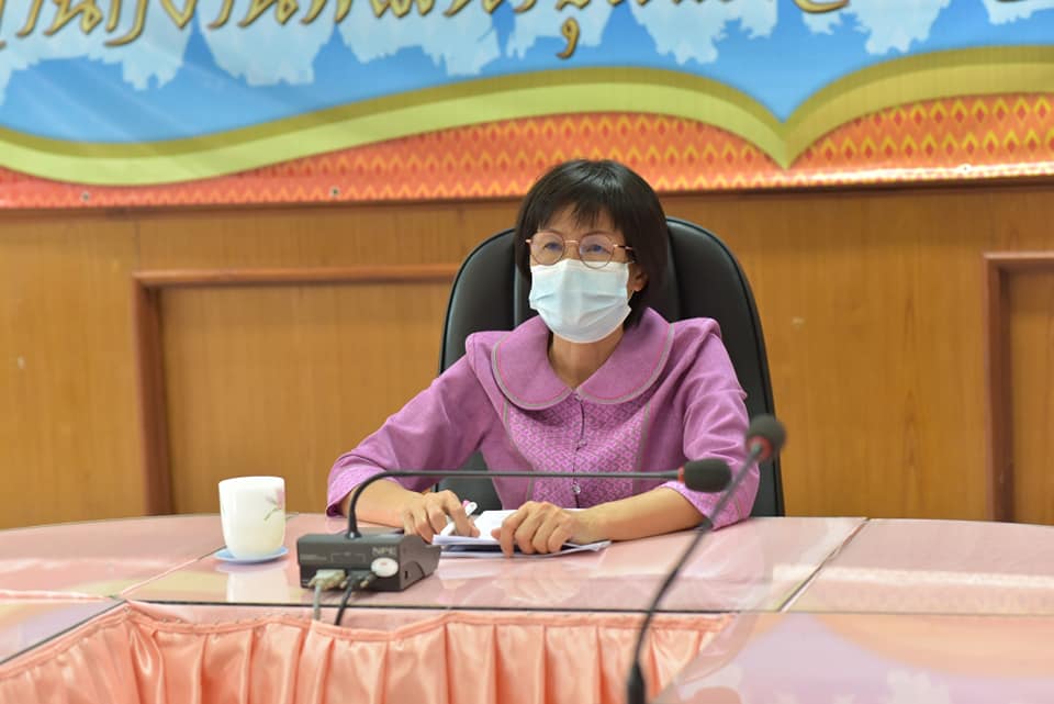 พช.มหาสารคาม เข้าร่วมประชุมกรมการพัฒนาชุมชน ผ่านระบบวีดิทัศน์ทางไกล (Video Conference)