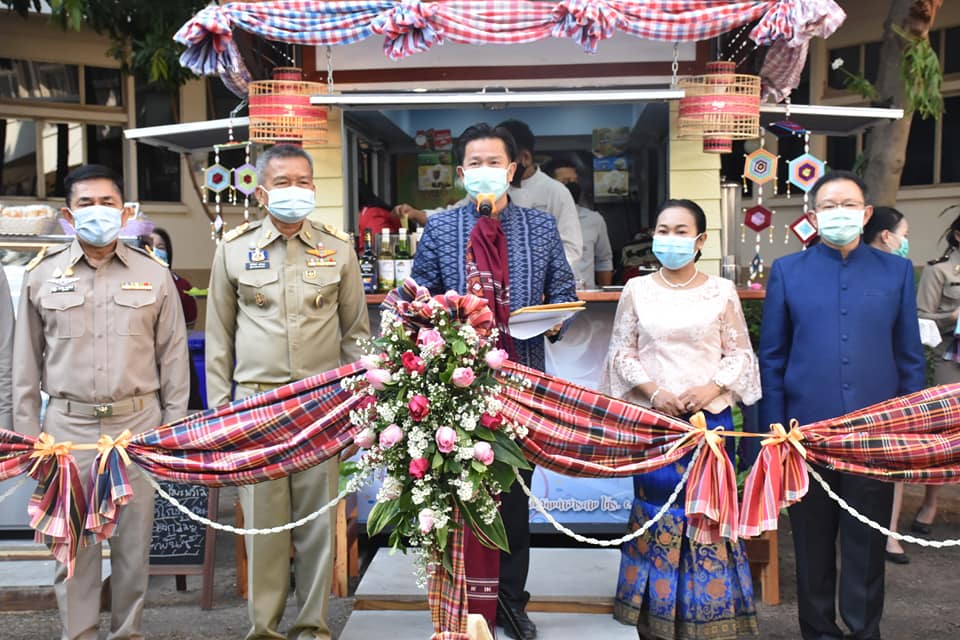 พจ.มหาสารคาม ร่วมพิธีเปิดศูนย์ส่งเสริมทักษะด้านอาชีพและการมีงานทำ ของผู้ต้องขังและผู้พ้นโทษ จังหวัดมหาสารคาม