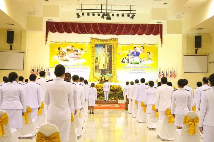 พจ.มหาสารคาม เข้าร่วมพิธีถวายราชสักการะแด่ พระบาทสมเด็จพระบรมชนกาธิเบศร มหาภูมิพลอดุลยเดชมหาราช บรมนาถบพิตร “พระบิดาแห่งมาตรฐานการช่างไทย”