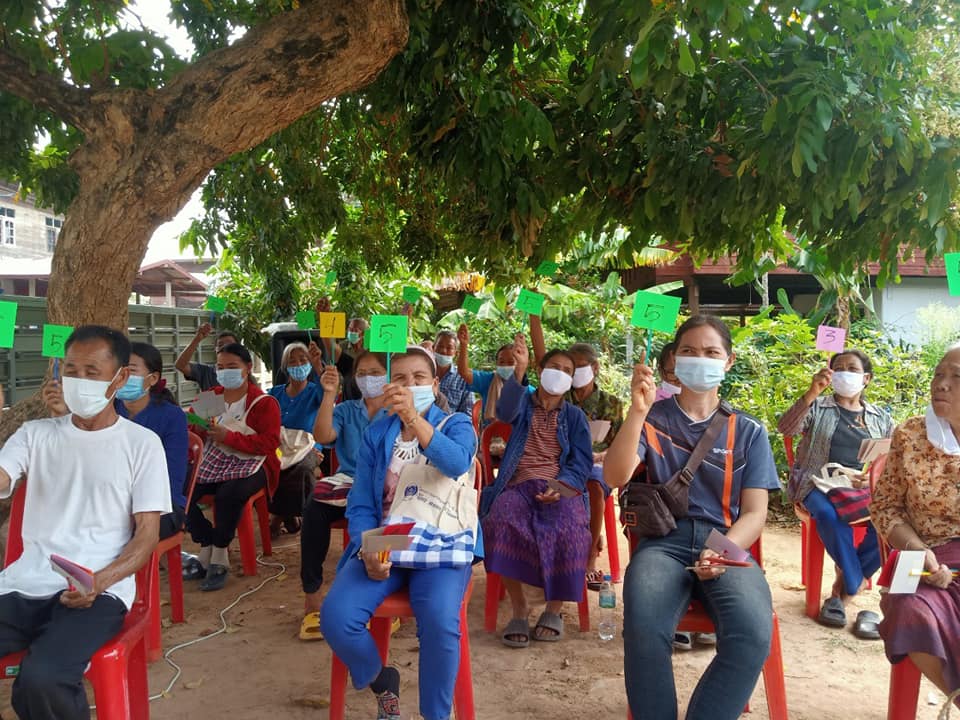 สพอ.นาเชือก​ เดินหน้าจัดประชุมตามโครงการพัฒนาหมุ่บ้านเศรษฐกิจพอเพียง ประจำปีงบประมาณ พ.ศ.2564