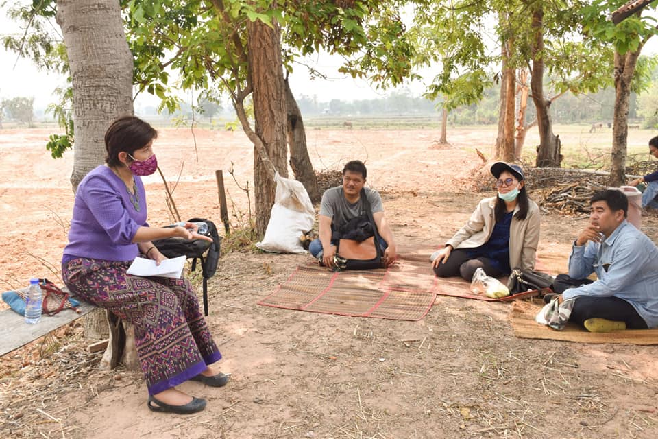 ผู้ตรวจราชการกรมการพัฒนาชุมชน ลงพื้นที่ตรวจติดตามการดำเนินงานโครงการพัฒนาพื้นที่ต้นแบบการพัฒนาคุณภาพชีวิต ตามหลักทฤษฎีใหม่ ประยุกต์สู่ “โคก หนอง นา โมเดล” พื้นที่อำเภอนาเชือก จังหวัดมหาสารคาม
