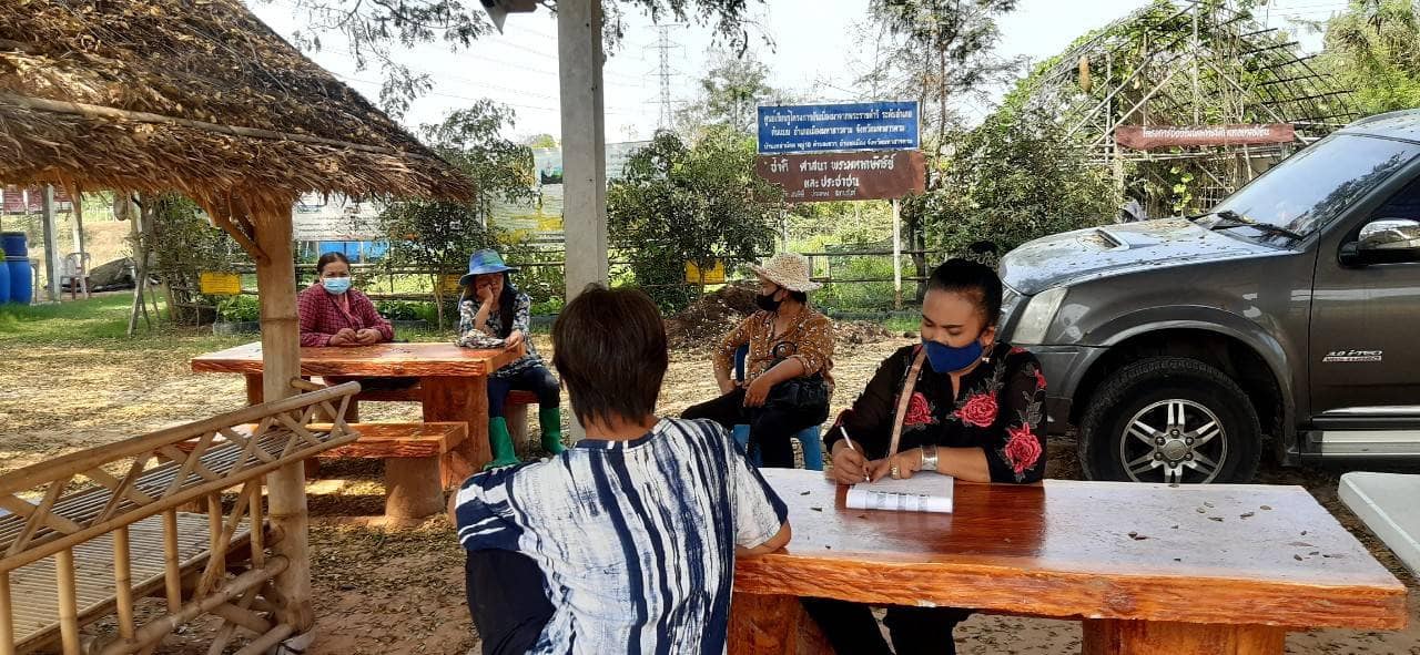 พช.เมืองมหาสารคาม​ ลงพื้นที่เตรียมความพร้อมโครงการส่งเสริมความเป็นผู้ประกอบการชุมชน(โครงการD-HOPE)