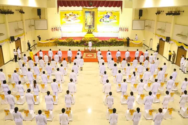 พจ.มหาสารคาม เข้าร่วมพิธีถวายราชสักการะแด่ พระบาทสมเด็จพระบรมชนกาธิเบศร มหาภูมิพลอดุลยเดชมหาราช บรมนาถบพิตร “พระบิดาแห่งมาตรฐานการช่างไทย”