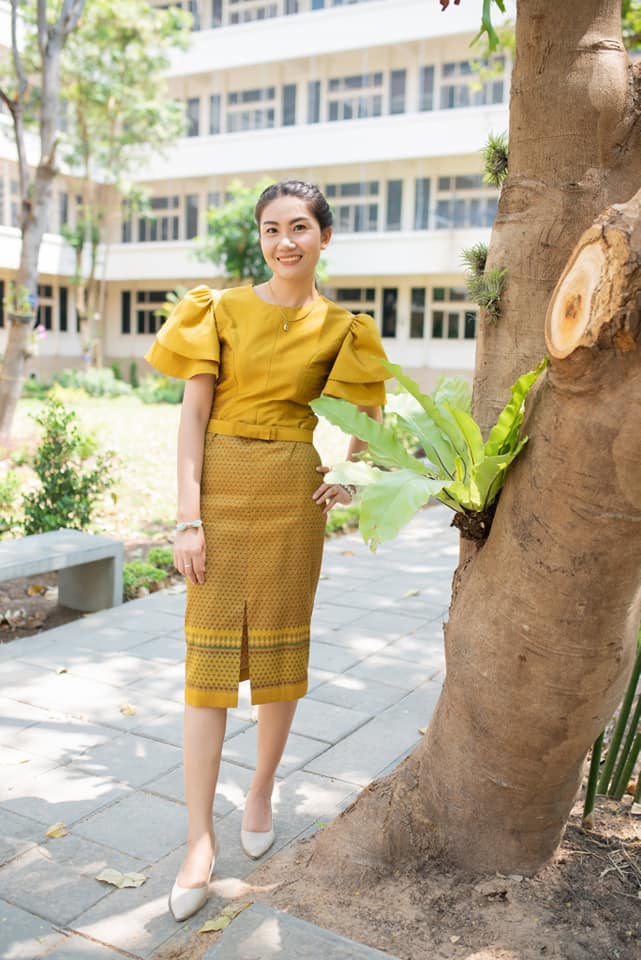 พม.จังหวัดมหาสารคาม ร่วมประชาสัมพันธ์ “ผ้าไทย​ ใส่ให้สนุก” ตามแนวพระดำริ สมเด็จพระเจ้าลูกเธอ เจ้าฟ้าสิริวัณณวรี นารีรัตนราชกัญญา พร้อมขานรับมติ ครม. สนับสนุนการใช้และสวมใส่ผ้าไทย