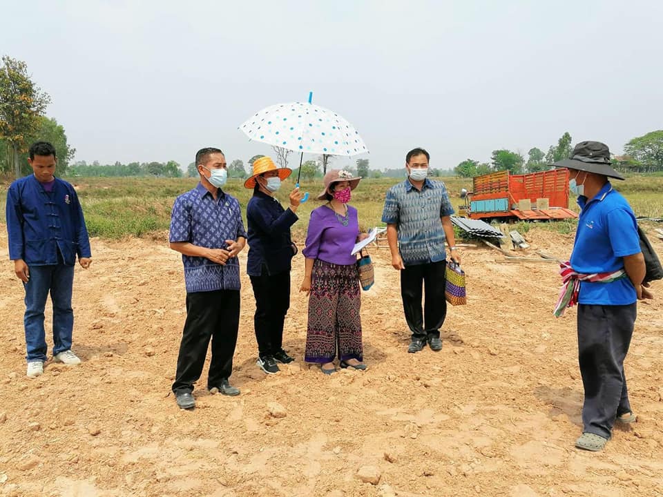 ผู้ตรวจราชการกรมการพัฒนาชุมชน ลงพื้นที่ตรวจติดตามการดำเนินงานโครงการพัฒนาพื้นที่ต้นแบบการพัฒนาคุณภาพชีวิต ตามหลักทฤษฎีใหม่ ประยุกต์สู่ “โคก หนอง นา โมเดล” พื้นที่อำเภอนาเชือก จังหวัดมหาสารคาม