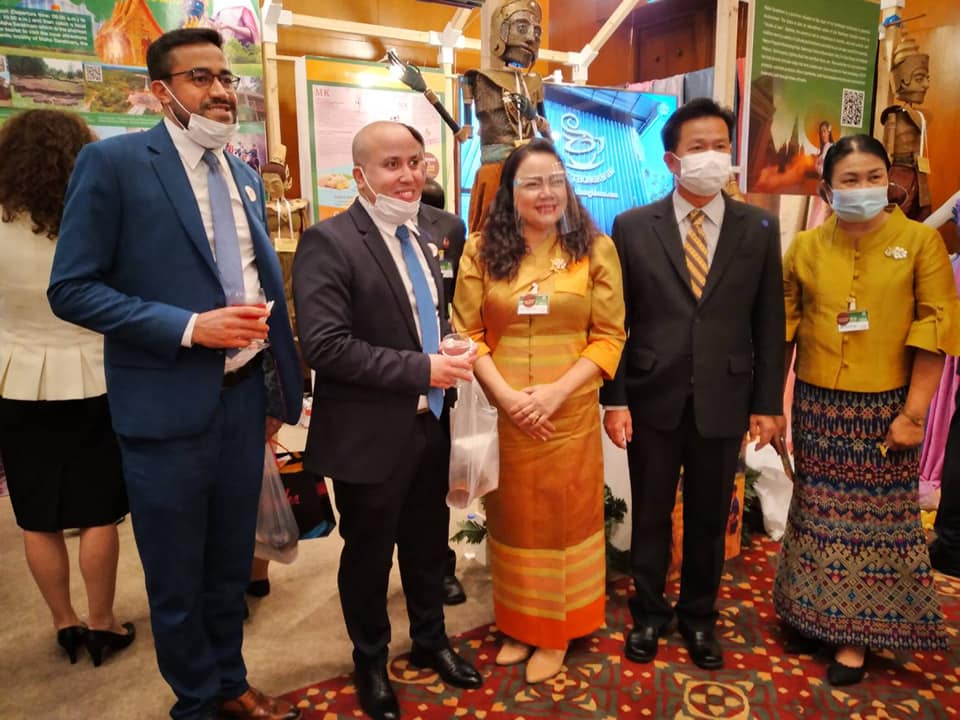 ผู้ว่าฯ​ มหาสารคาม​ นำทีมแสดงศักยภาพด้านการท่องเที่ยว ผลิตภัณฑ์  OTOP​ ในงาน “Local to global Visions of Isan” ณ​ กระทรวงการต่างประเทศ
