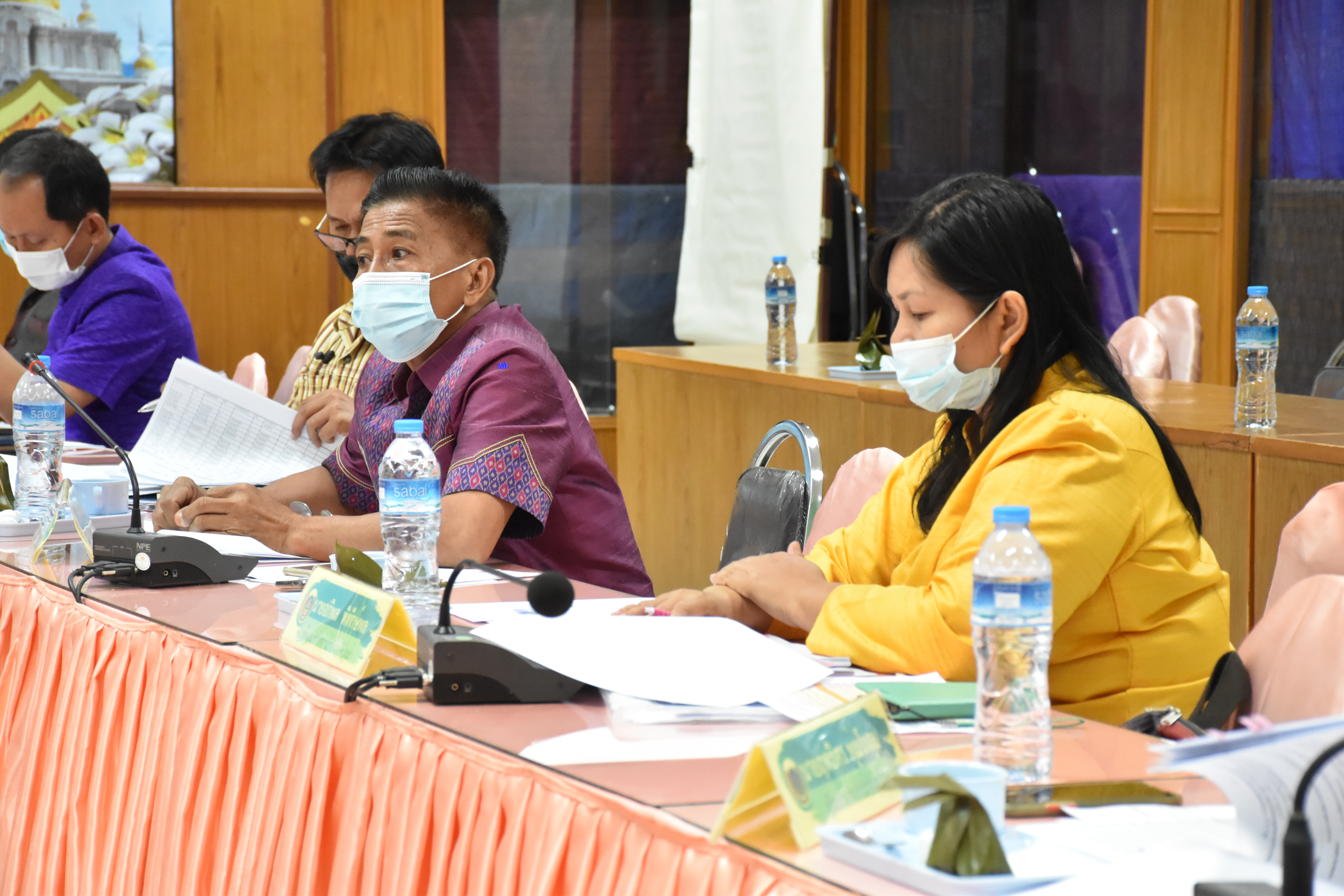 พช.มหาสารคาม ประชุมสำนักงานพัฒนาชุมชนจังหวัดมหาสารคามประจำเดือน เพื่อวางแผนและติดตามผลการขับเคลื่อนงานพัฒนาชุมชน