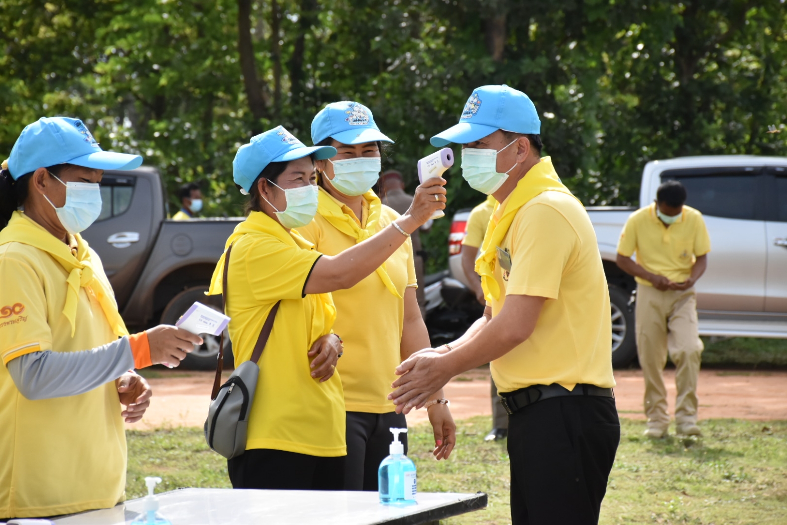 พช.มหาสารคาม รวมทีมเข้าร่วมโครงการปลูกป่า​ และป้องกันไฟป่า​ จังหวัดมหาสารคาม