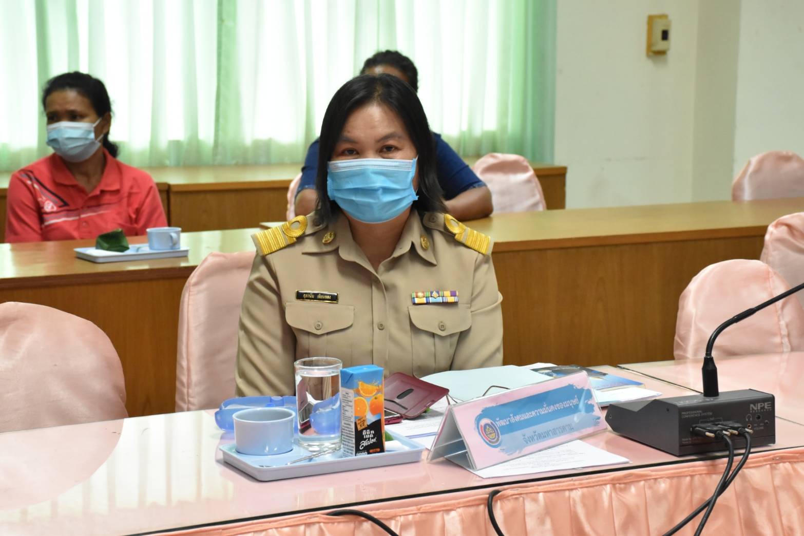 พช.มหาสารคาม จัดประชุมคณะอนุกรรมการบริหารกองทุนพัฒนาบทบาทสตรี ระดับจังหวัด ครั้งที่ 6/2564