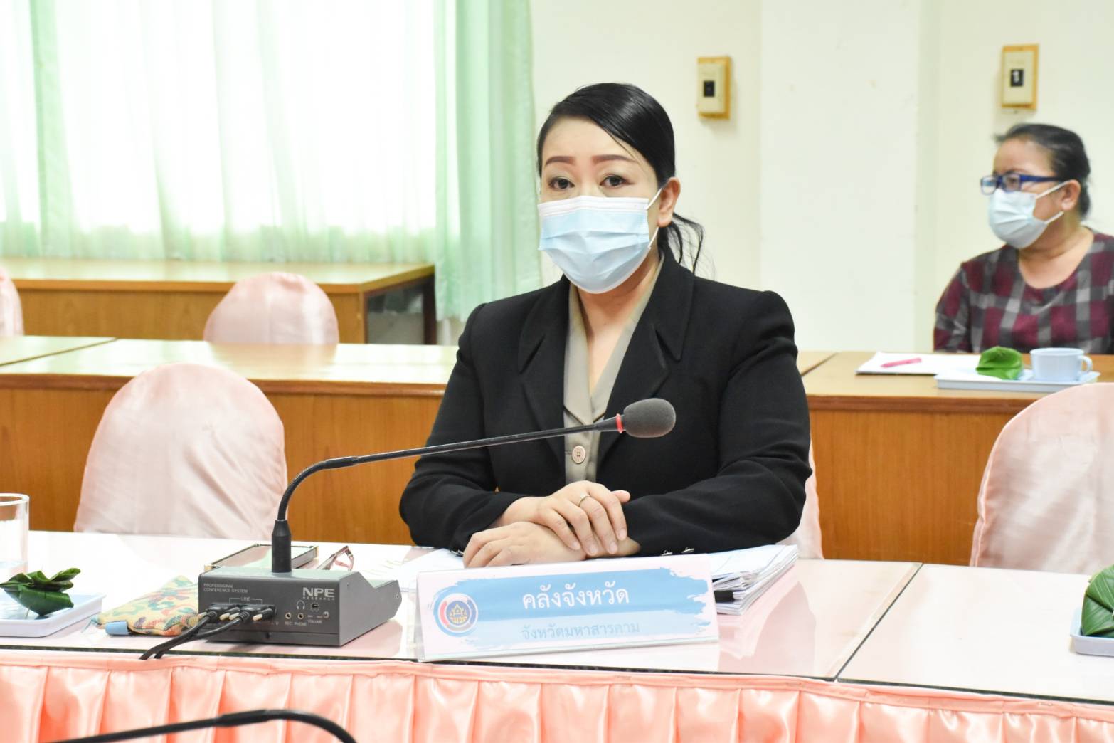 พช.มหาสารคาม จัดประชุมคณะอนุกรรมการบริหารกองทุนพัฒนาบทบาทสตรี ระดับจังหวัด ครั้งที่ 6/2564