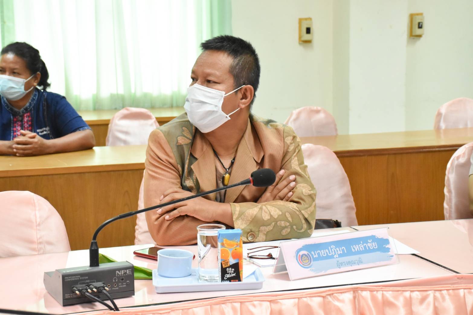พช.มหาสารคาม จัดประชุมคณะอนุกรรมการบริหารกองทุนพัฒนาบทบาทสตรี ระดับจังหวัด ครั้งที่ 6/2564
