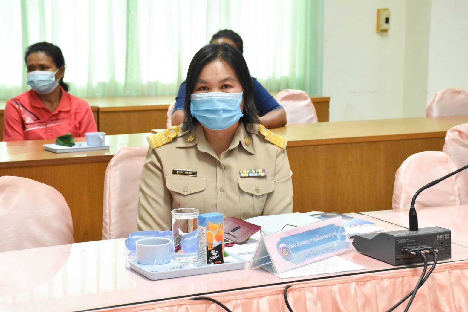 พช.มหาสารคาม จัดประชุมคณะอนุกรรมการบริหารกองทุนพัฒนาบทบาทสตรี ระดับจังหวัด ครั้งที่ 6/2564