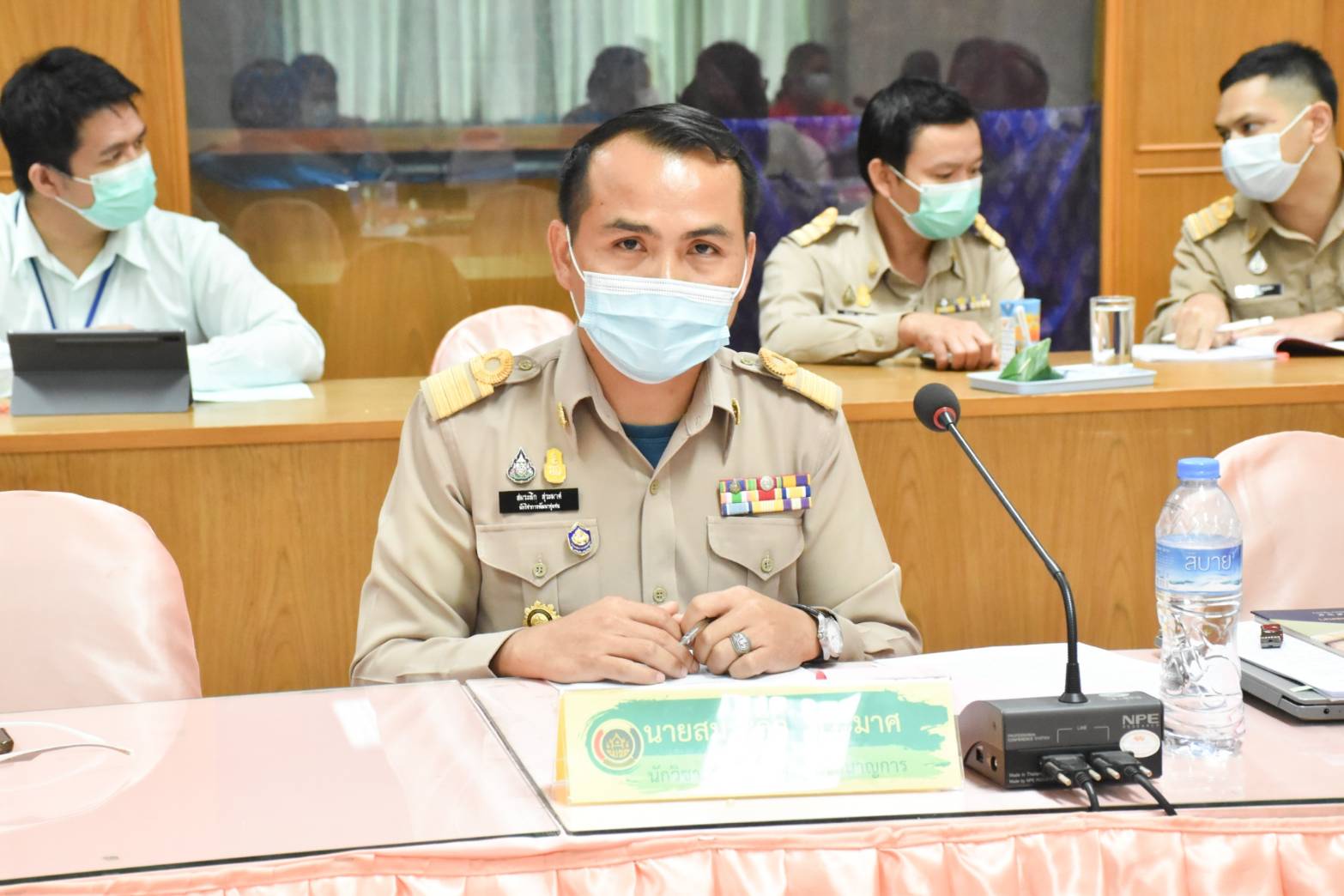 พช.มหาสารคาม จัดประชุมคณะอนุกรรมการบริหารกองทุนพัฒนาบทบาทสตรี ระดับจังหวัด ครั้งที่ 6/2564